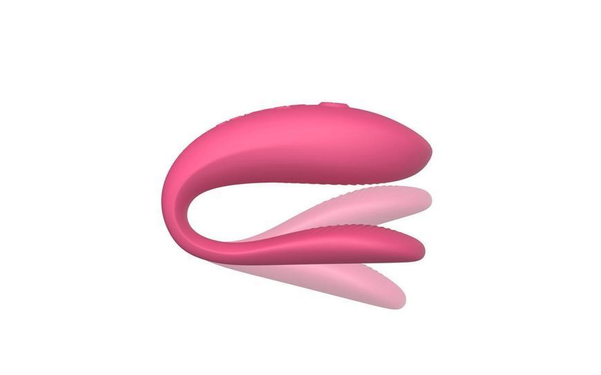 Смарт вибратор для пар We-Vibe SYNC Lite Pink SO8766 фото