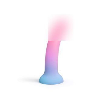 Фаллоимитатор с цветным градиентом Love To Love DILDOLLS - UTOPIA S ультрамягкий, 13,5х3,1 см. SX2848 фото