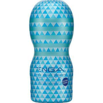 Мастурбатор Tenga Deep Throat Cup EXTRA COOL з охолоджувальним мастилом (глибока ковтка), 15,5х6,9 см. SO5112 фото