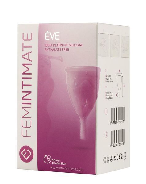 Менструальная чаша Femintimate Eve Cup размер S, диаметр 3,2 см FM30531 фото