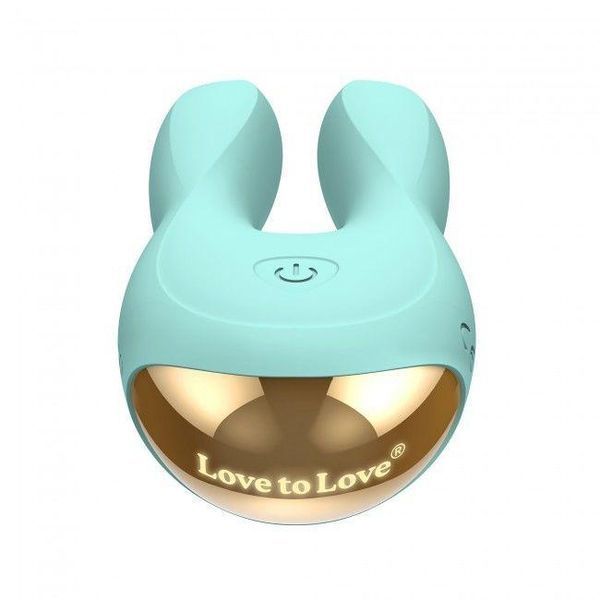 Кліторальний вібратор-кролик Love To Love Hear Me Menthe, 11,5х5,5 см. SO3082 фото