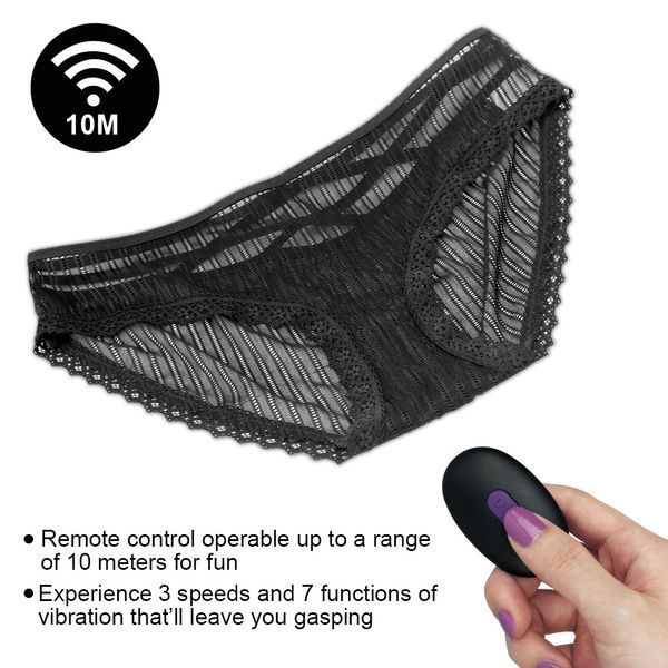 Вибротрусики с пультом ДУ IJOY Rechargeable Remote Control Lace Panty 6452LVTOY474 фото