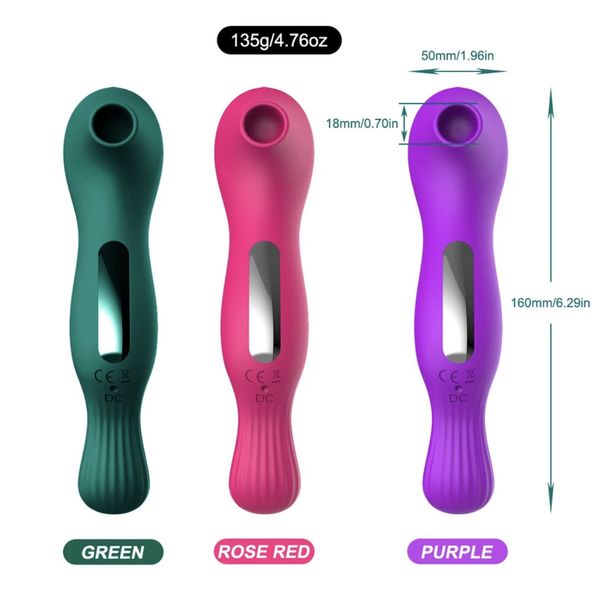 Вібратор та вакуумний кліторальний стимулятор 2-в-1 infatuated clit nipple suction vibrator, 15 см. 300001 фото