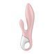 Вібратор-кролик надувний Satisfyer Air Pump Bunny 3, 12 режимів, подвійний відросток, 21х4 см. (надувається до 5,5 см) SX2173 фото 2