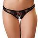 Трусики стрінги з вирізом Cottelli Collection Lace String від Orion, S, М, L, XL 421369 фото 1