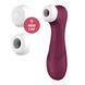 Вакуумный клиторальный стимулятор с вибрацией Satisfyer Pro 2 Generation 3 with Liquid Air WineRed, 16,4х6,5см SO7772 фото 1