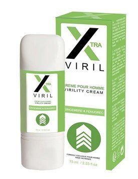 Крем возбуждающий для мужчин X-VIRIL penis care cream, 75 мл. 3015 фото