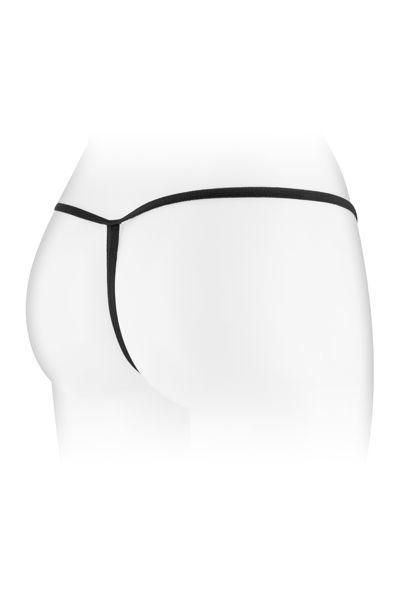 Трусики-стринги з доступом Fashion Secret DANUTA Black, S/L SO2257 фото