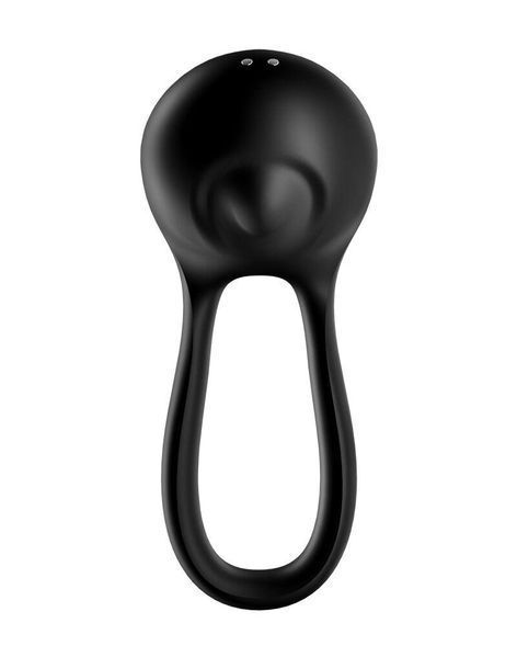 Ерекційне кільце з вібрацією Satisfyer Majestic Duo для члена і мошок SO5546 фото