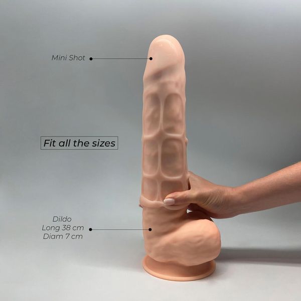 Міні-мастурбатор Alive Oral Mini Masturbator (Flesh), 8,5х5 см. SO6330 фото