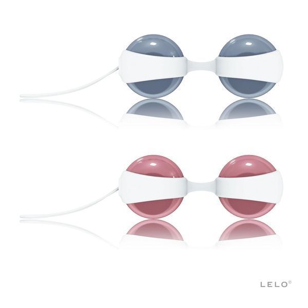 Набор вагинальных шариков LELO Beads, смещенный центр тяжести, изменяемая нагрузка, 2х28 г и 2х37 г SO8082 фото