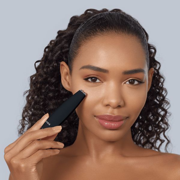 Микротоковая ручка для подтяжки лица GESKE MicroCurrent Face-Lift Pen 6в1 black HB0124 фото