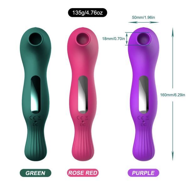 Вібратор і вакуумний кліторальний стимулятор 2-в-1 infatuated clit nipple suction vibrator, 15 см. 300010 фото