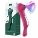 Вібратор і вакуумний кліторальний стимулятор 2-в-1 infatuated clit nipple suction vibrator, 15 см. 300010 фото 1