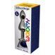Металевий анальний затор Wooomy Lollypop Double Ball Metal Plug Blue, розмір L, 10,5х3,5 см. SO7419 фото 4