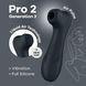 Вакуумный клиторальный стимулятор с вибрацией Satisfyer Pro 2 Generation 3 with Liquid Air Dark Grey SO8402 фото 1