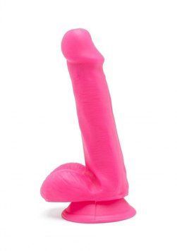 Фаллоимитатор Toy Joy Get Real Happy Dicks Dildo 6 In w.Balls pink, 15х3,5 см. 10180Pink фото