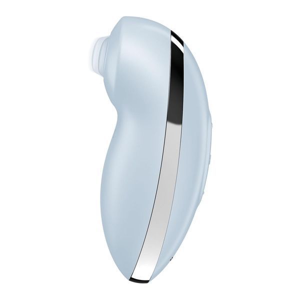 Вібростимулятор-пульсатор Satisfyer Tap&Climax 2 Blue, 11х5 см. SX2183 фото