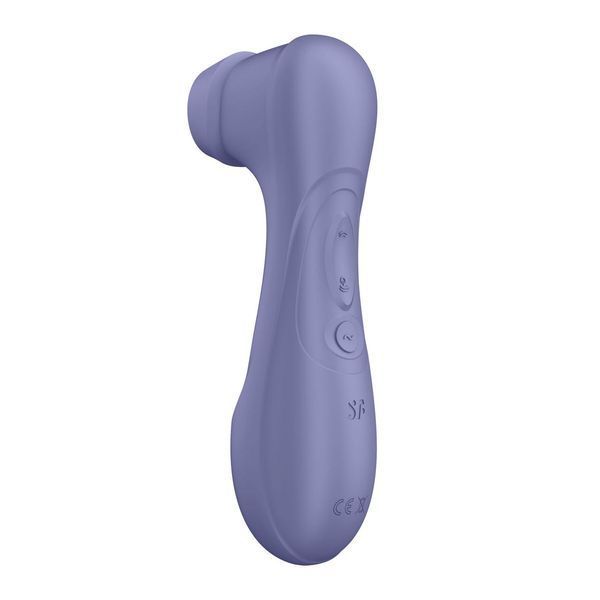 Вакуумный клиторальный стимулятор с вибрацией Satisfyer Pro 2 Generation 3 with Liquid Air Lilac SO8403 фото