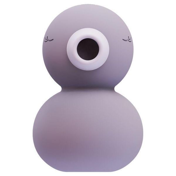 Вакуумный вибратор-уточка CuteVibe Ducky Grey SO6552 фото