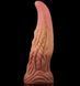Фалоімітатор для фістингу Dual-Layered Silicone Tongue 10" Brown, 25х7,5 см. 6452LVTOY789 фото 1