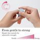 Вибратор-помада IROHA STICK White, плавное увеличение мощности, 10х2,2 см. SO3575 фото 4