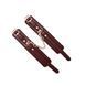 Кожаные поножи Liebe Seele Wine Red Ankle Cuffs, съемная цепочка-крепление SO9453 фото 7