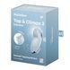 Вібростимулятор-пульсатор Satisfyer Tap&Climax 2 Blue, 11х5 см. SX2183 фото 7