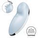 Вібростимулятор-пульсатор Satisfyer Tap&Climax 2 Blue, 11х5 см. SX2183 фото 1