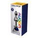 Металевий анальний затор Wooomy Lollypop Double Ball Metal Plug Blue, розмір S, 8,5х2,8 см. SO7415 фото 4