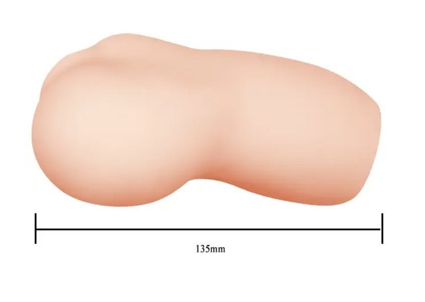 Мастурбатор вагіна з вібрацією Crazy Bull - Helen Realistic Vagina Vibration, 13,5 х8, 5 см. BM-009147Z фото
